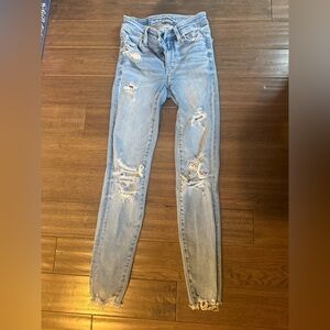 American Eagle Next Level Stretch High Rise Jeggings - 000 Short